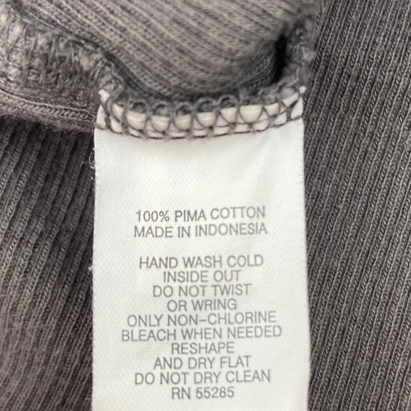 Express | Gray Ribbed Racerback Muscle Tee - Picture 16 of 16